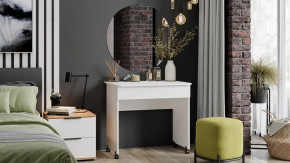 Стол  с зеркалом  «Diamond» тип 2 Белый Ясень в Ноябрьске - noyabrsk.mebel-tymen.ru | фото