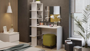 Стол с зеркалом Тип 4 Белый Ясень в Ноябрьске - noyabrsk.mebel-tymen.ru | фото