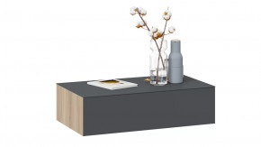 Стол туалетный Глосс Яблоня Беллуно, Стекло Графит матовый в Ноябрьске - noyabrsk.mebel-tymen.ru | фото