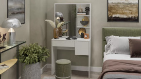 Стол туалетный «Вайт» Белый Ясень в Ноябрьске - noyabrsk.mebel-tymen.ru | фото