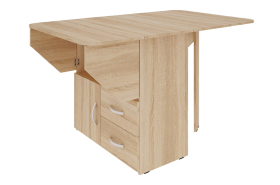 Стол-тумба раскладной Мебельсон в Ноябрьске - noyabrsk.mebel-tymen.ru | фото