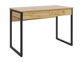 Стол Юниор дуб крафт золотой/черный муар в Ноябрьске - noyabrsk.mebel-tymen.ru | фото