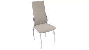 Стул «Комфорт-М» Каркас Хром, Велюр DREAM Beige (бежевый) в Ноябрьске - noyabrsk.mebel-tymen.ru | фото