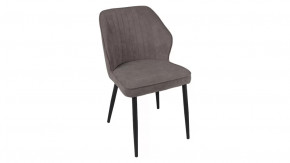Стул «Крис» Черный муар, Микровелюр BRENDY Latte в Ноябрьске - noyabrsk.mebel-tymen.ru | фото