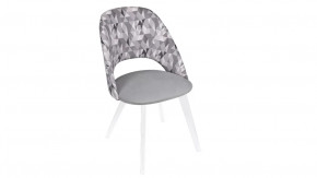 Стул Сириус тип 1 Белый матовый/тк. №123/тк.121 в Ноябрьске - noyabrsk.mebel-tymen.ru | фото