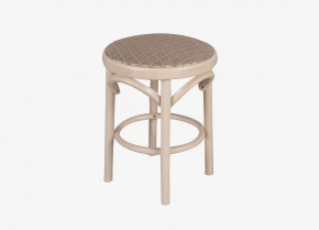 Табурет Мягкий Бежевый/Беленый дуб в Ноябрьске - noyabrsk.mebel-tymen.ru | фото