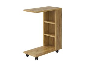 Столик прикроватный Мальта дуб крафт золотой в Ноябрьске - noyabrsk.mebel-tymen.ru | фото