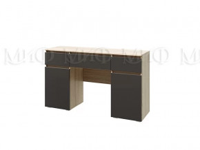 Туалетный стол Ким Графит софт, сонома в Ноябрьске - noyabrsk.mebel-tymen.ru | фото