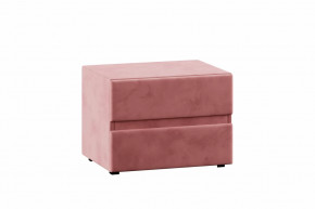 Тумба Эстер Велюр Ультра коралл в Ноябрьске - noyabrsk.mebel-tymen.ru | фото
