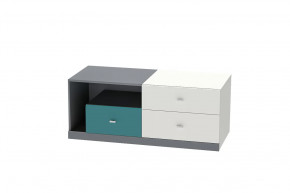 Тумба Клео Т-1, 1200 мм, графит, миндаль, океан Диал в Ноябрьске - noyabrsk.mebel-tymen.ru | фото