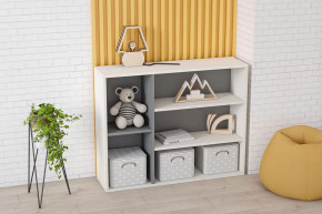 Тумба Клео Т-2, 490 мм, графит, миндаль Диал в Ноябрьске - noyabrsk.mebel-tymen.ru | фото