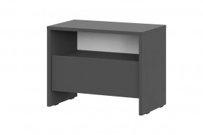 Тумба прикроватная Камелия 1 Серия 2, графит в Ноябрьске - noyabrsk.mebel-tymen.ru | фото