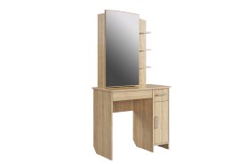 Трюмо Виктория-1 дуб сонома в Ноябрьске - noyabrsk.mebel-tymen.ru | фото