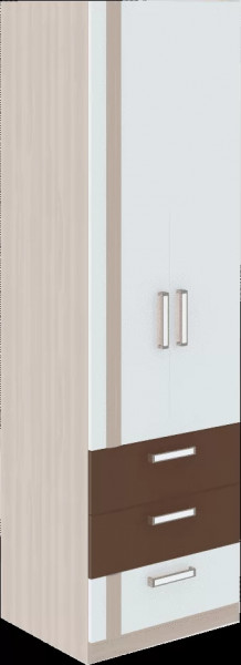 Волкер (подростковая) М04 Шкаф с ящиками в Ноябрьске - noyabrsk.mebel-tymen.ru | фото