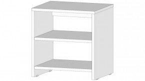 Элегант Тумба прикроватная Белый в Ноябрьске - noyabrsk.mebel-tymen.ru | фото